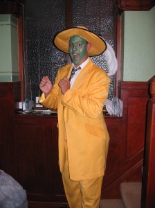 Me dressed as the Mask